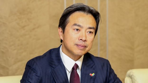 Du Wei the Chinese Ambassador to Israel