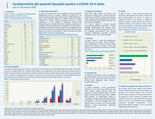 Italian Health Service Covid-19 Report