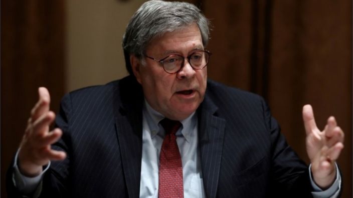 Attorney General Barr says tech firms collaborating with chinese government